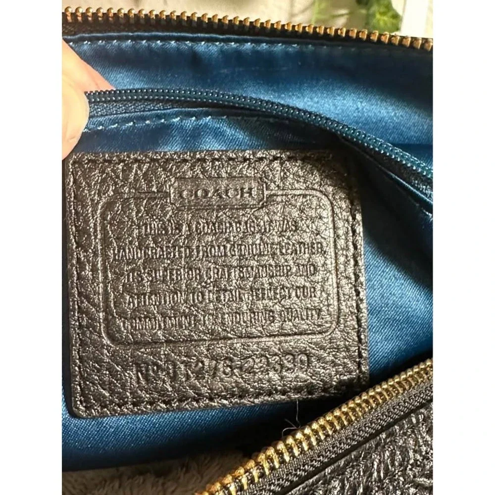 Coach Madison Large Pinnacle Leather Lilly Satchel (Style F22330)